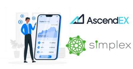 Cách mua tiền điện tử bằng Simplex để thanh toán bằng tiền pháp định trong AscendEX