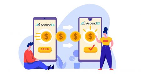 AscendEX တွင် Crypto မှတ်ပုံတင်ခြင်းနှင့်ငွေထုတ်နည်း
