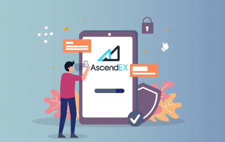 AscendEX에서 로그인 및 계정 확인 방법